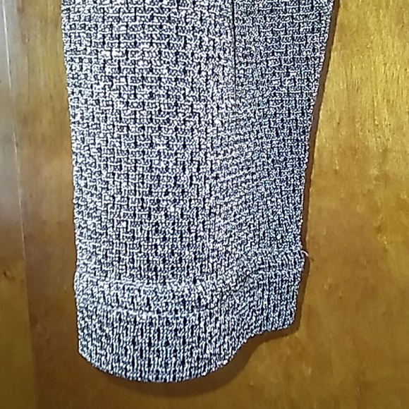 Vintage JS Collection Cropped Gold Flecked Thin Cardigan Style Sweater - Picture 3 of 7